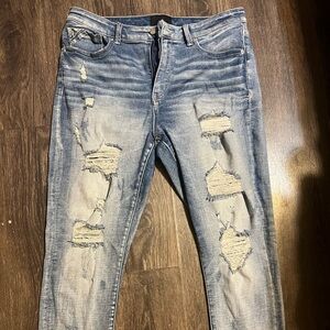 Bke black ankle skinny